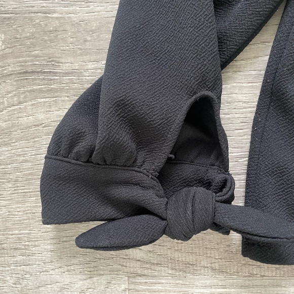 Off the shoulder black Free Press blouse - Picture 4 of 4